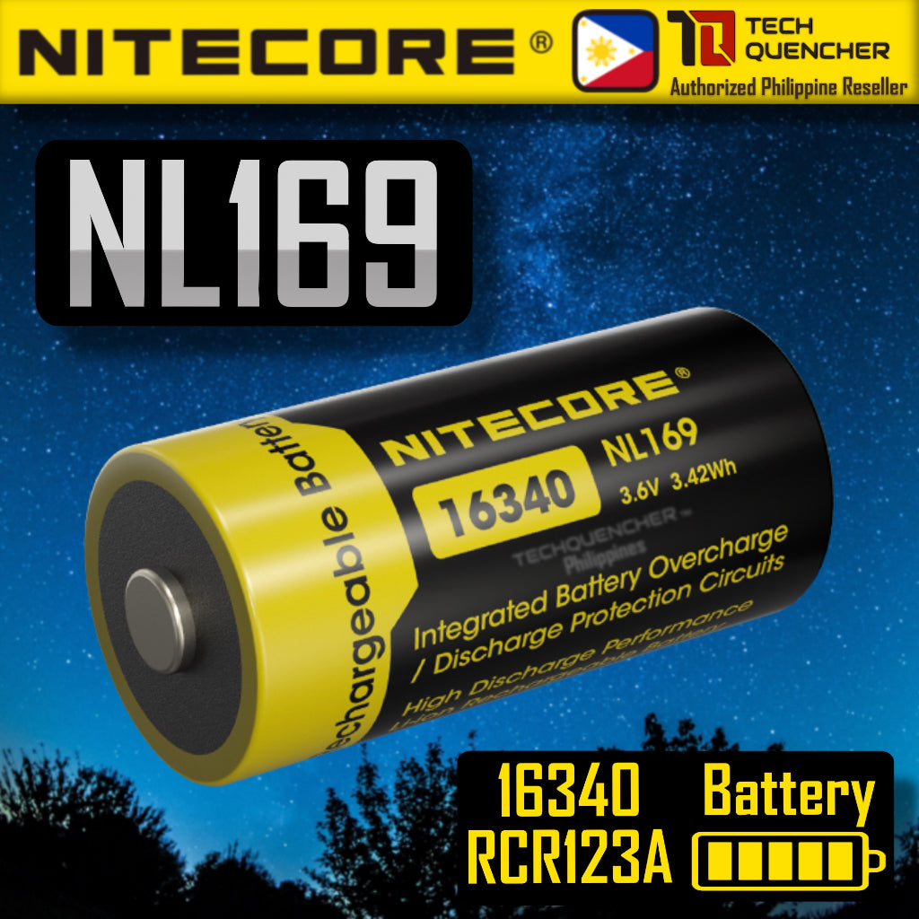 Nitecore NL1836HP Rechargeable Li-ion Battery