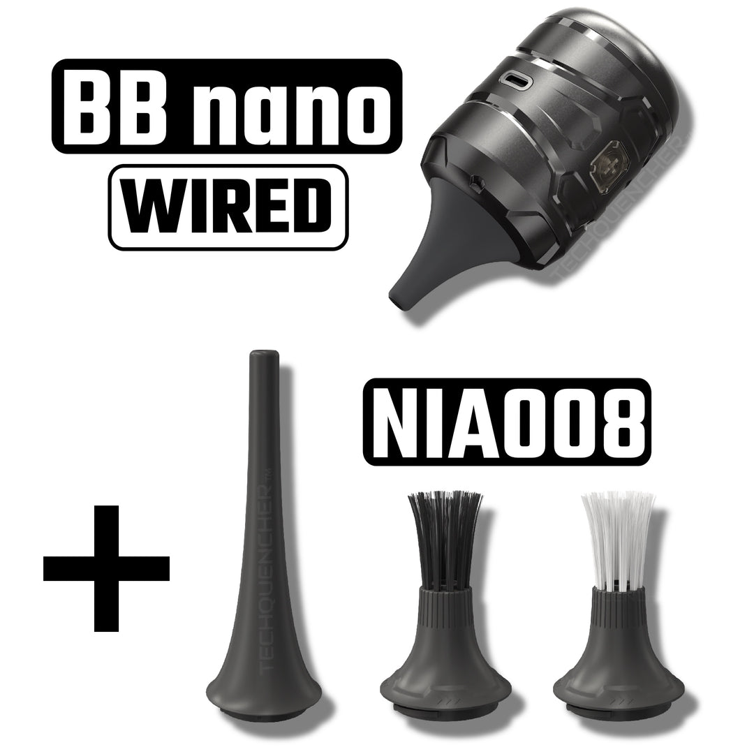 Nitecore BB Nano Wired - Portable Electronic Blower - USB-C Powered - Camera Cleaning - RGB - Vacuum