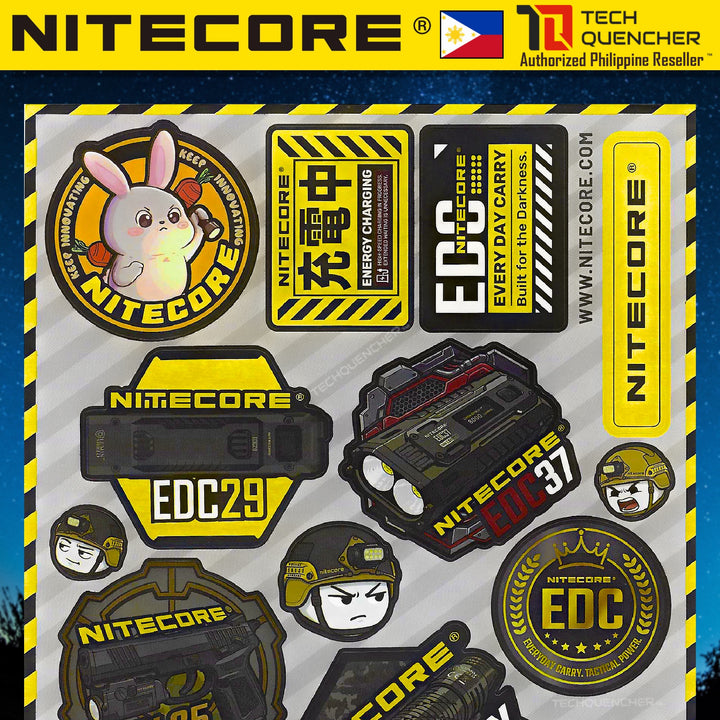 Nitecore Sticker - Original Design by Nitecore - Stickers