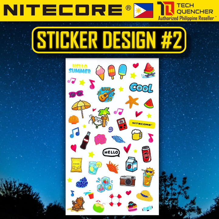 Nitecore Sticker - Original Design by Nitecore - Stickers