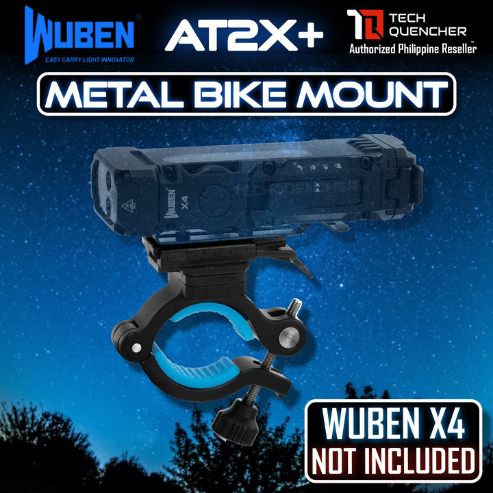 Wuben AT2X+ Bike Mount for Wuben X4 - Metal - Motorcycle Mount - Compatible with X1 and X2 Pro
