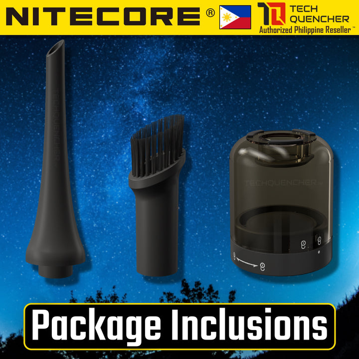 Nitecore NIA007 Extension Vacuum Kit for BB Nano and BB Nano Wired - Camera Blower Cleaner