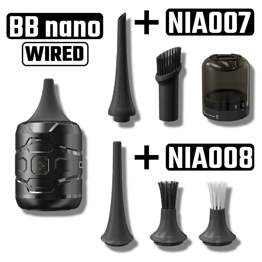 Nitecore BB Nano Wired - Portable Electronic Blower - USB-C Powered - Camera Cleaning - RGB - Vacuum