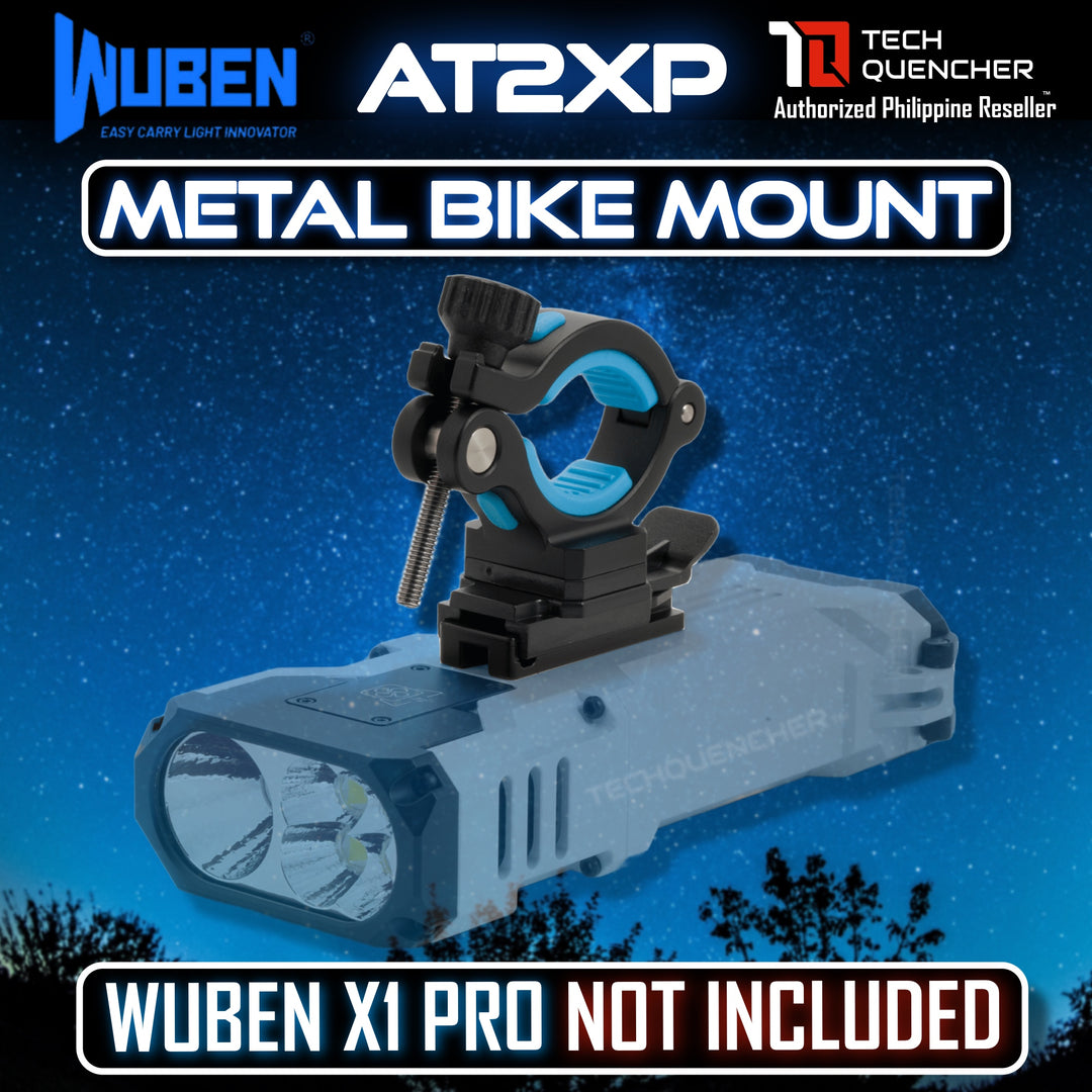 Wuben AT2XP Bike Mount for Wuben X1 Pro - Zinc Alloy Metal Bike Mount - Motorcycle Mount