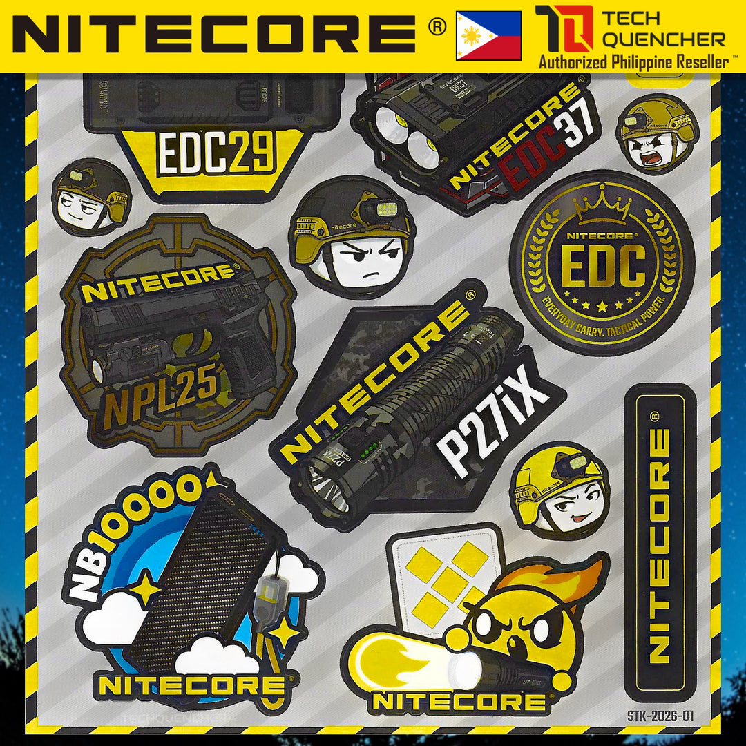 Nitecore Sticker - Original Design by Nitecore - Stickers
