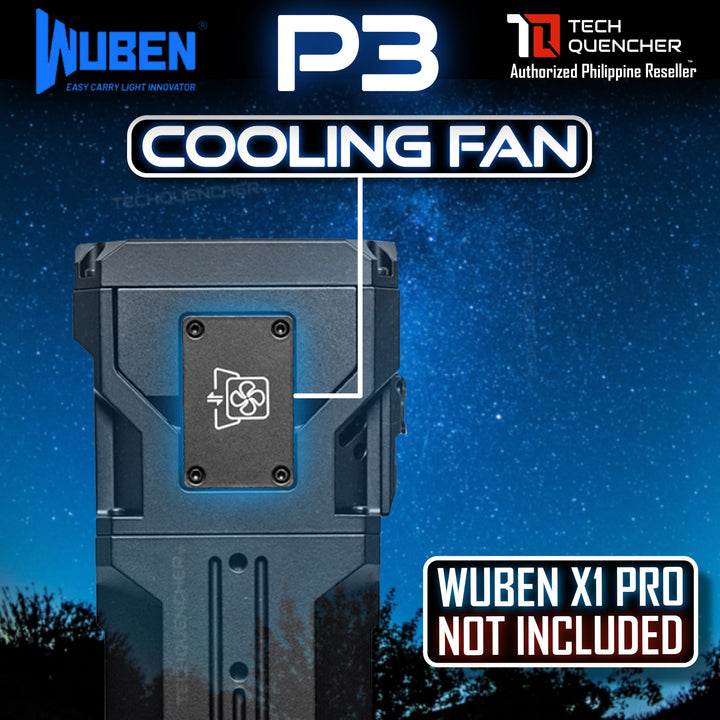 Wuben P3 Cooling Fan Module for Wuben X1 Pro - Replaceable Fan - Modular - Active Cooling Fan