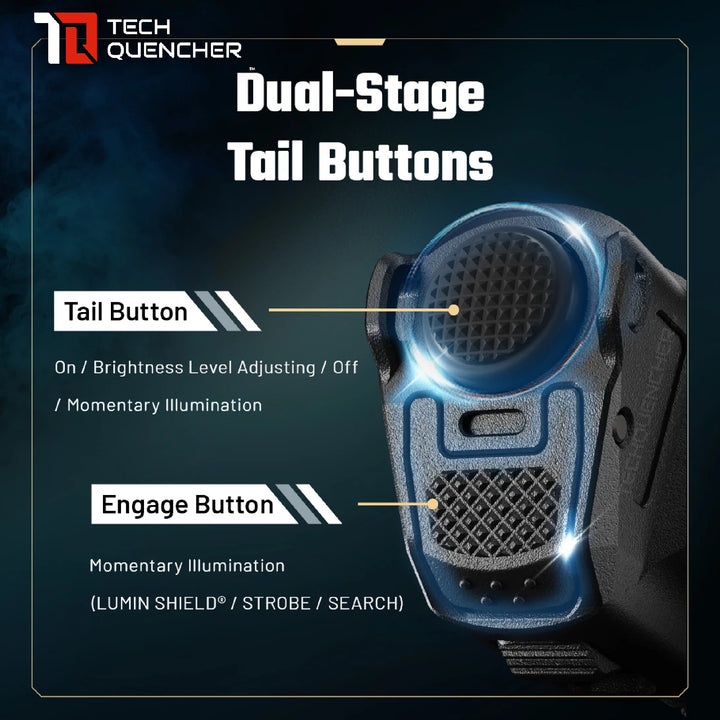 Nitecore P27iX Flashlight - 5000 Lumens - Customizable - 5500mAh Battery - Lock Switch- USB-C - IP68