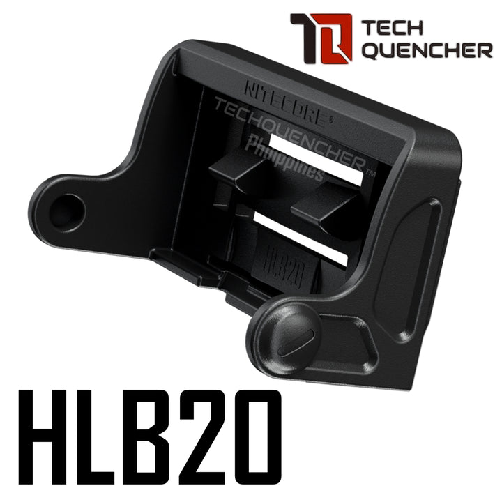 Nitecore Headlamp Bracket Universal Mounting Kit - Helmet - HMB HLB Series - NU25 UL NU33 NU43 NU50 HC65 UHE