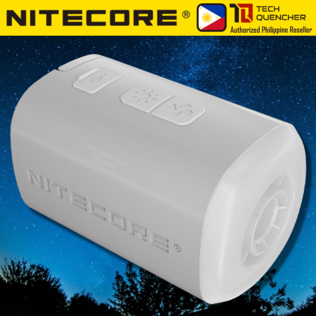 Nitecore AP10 Compact Electric Air Pump - Emergency Light - Inflate - Deflate - Magnetic Base - IP44