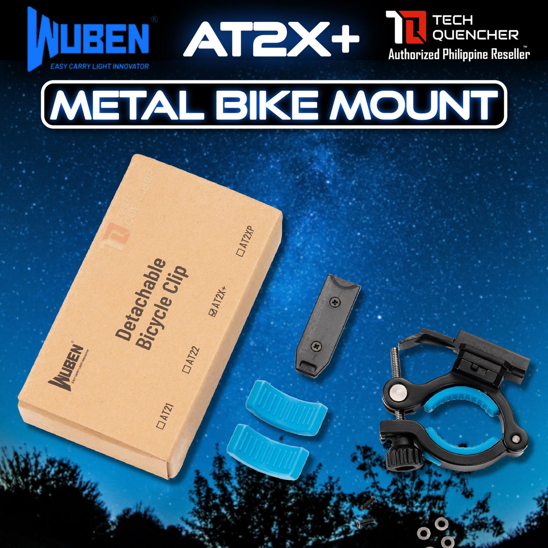 Wuben AT2X+ Bike Mount for Wuben X4 - Metal - Motorcycle Mount - Compatible with X1 and X2 Pro