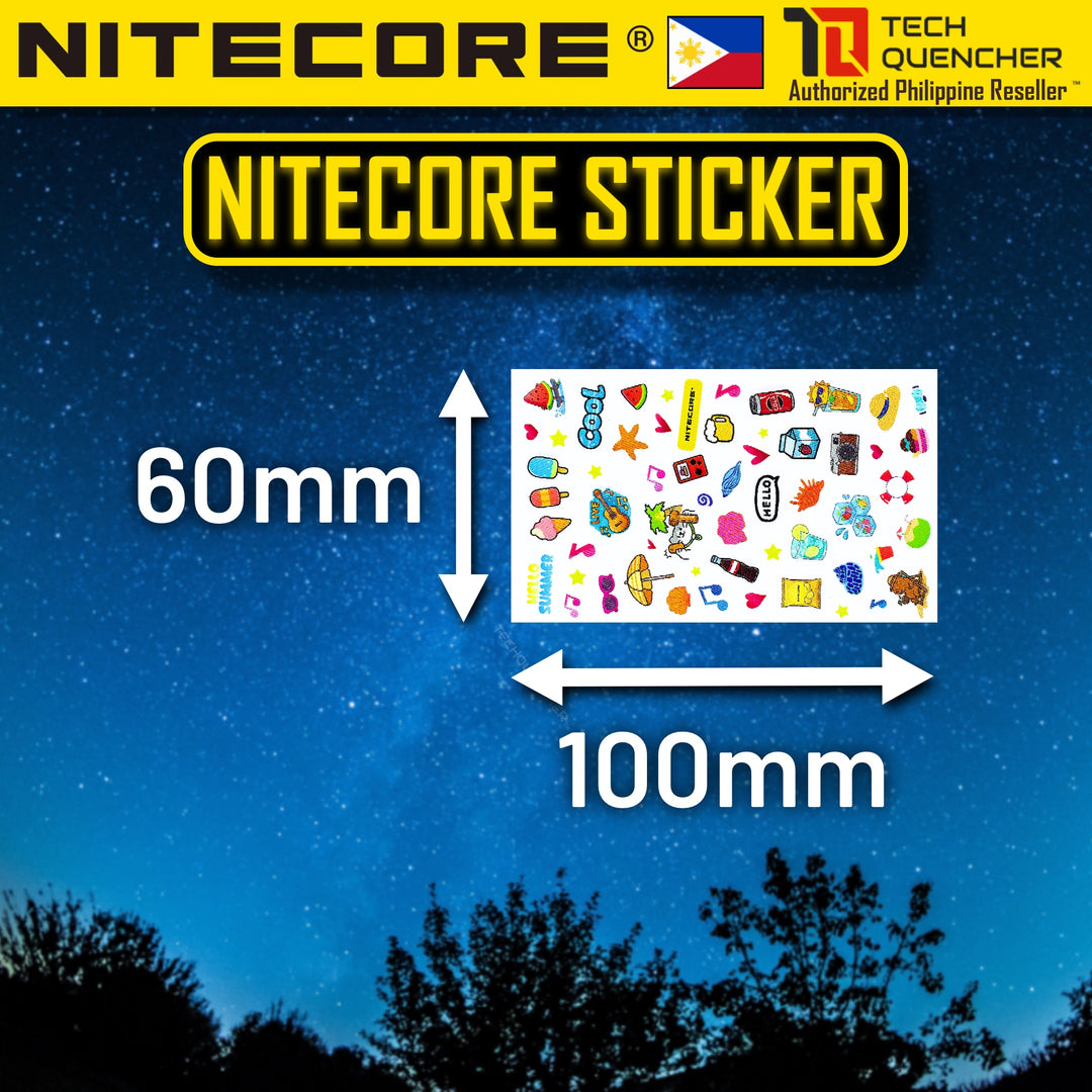 Nitecore Sticker - Original Design by Nitecore - Stickers