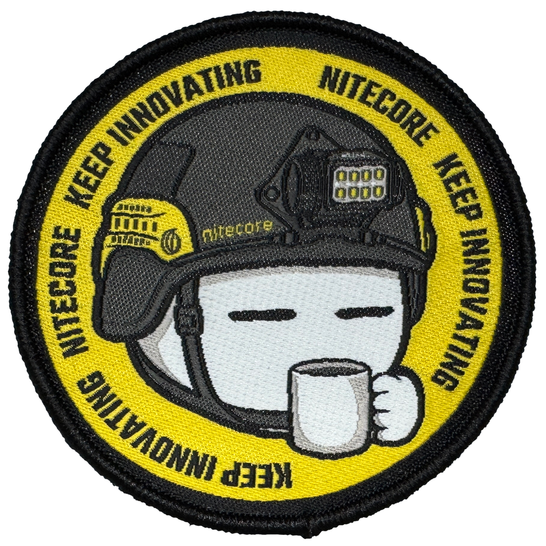 Nitecore Patch - Morale Patch - Embroidered Badge - For Bag Backpack Caps Vest Slingbag