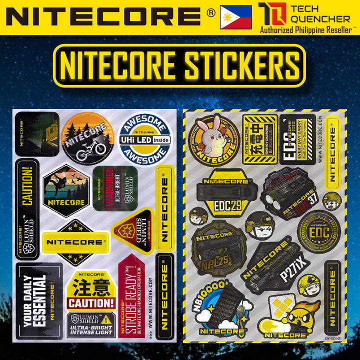 Nitecore Sticker - Original Design by Nitecore - Stickers