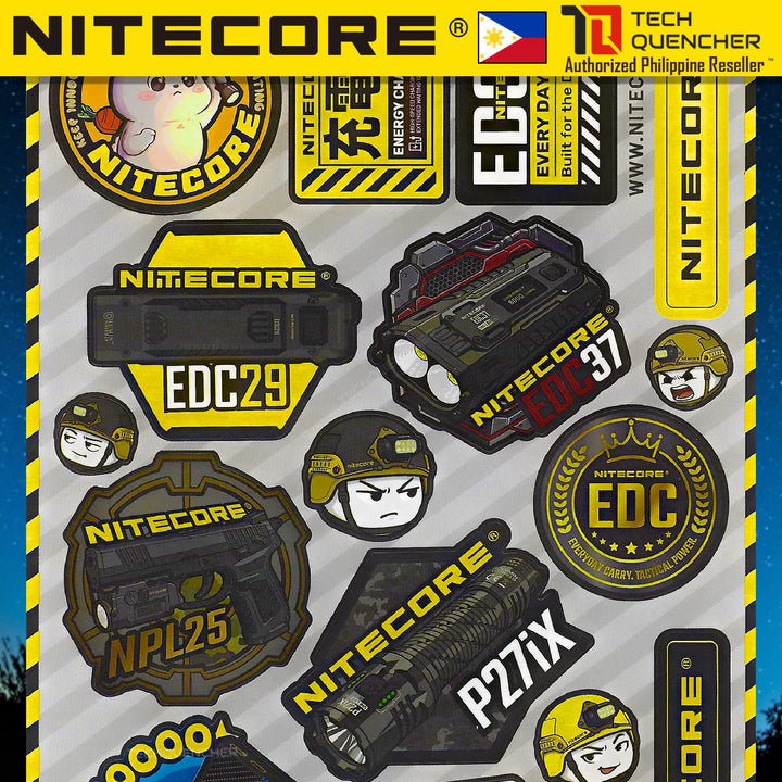 Nitecore Sticker - Original Design by Nitecore - Stickers