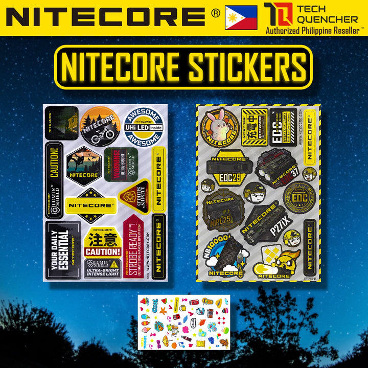 Nitecore Sticker - Original Design by Nitecore - Stickers