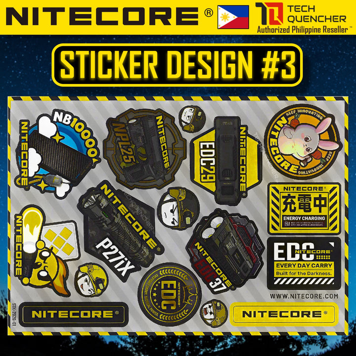 Nitecore Sticker - Original Design by Nitecore - Stickers