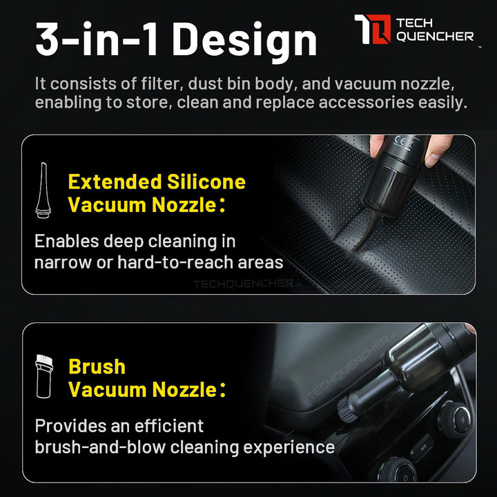 Nitecore NIA007 Extension Vacuum Kit for BB Nano and BB Nano Wired - Camera Blower Cleaner