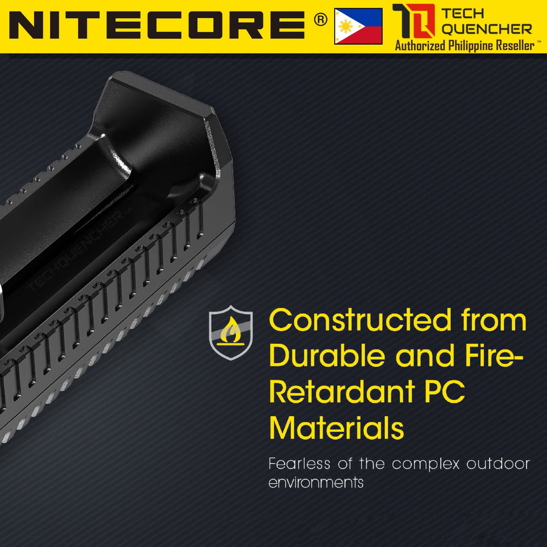 Nitecore UI1 Portable USB-C Li-ion Battery Charger - Single Slot