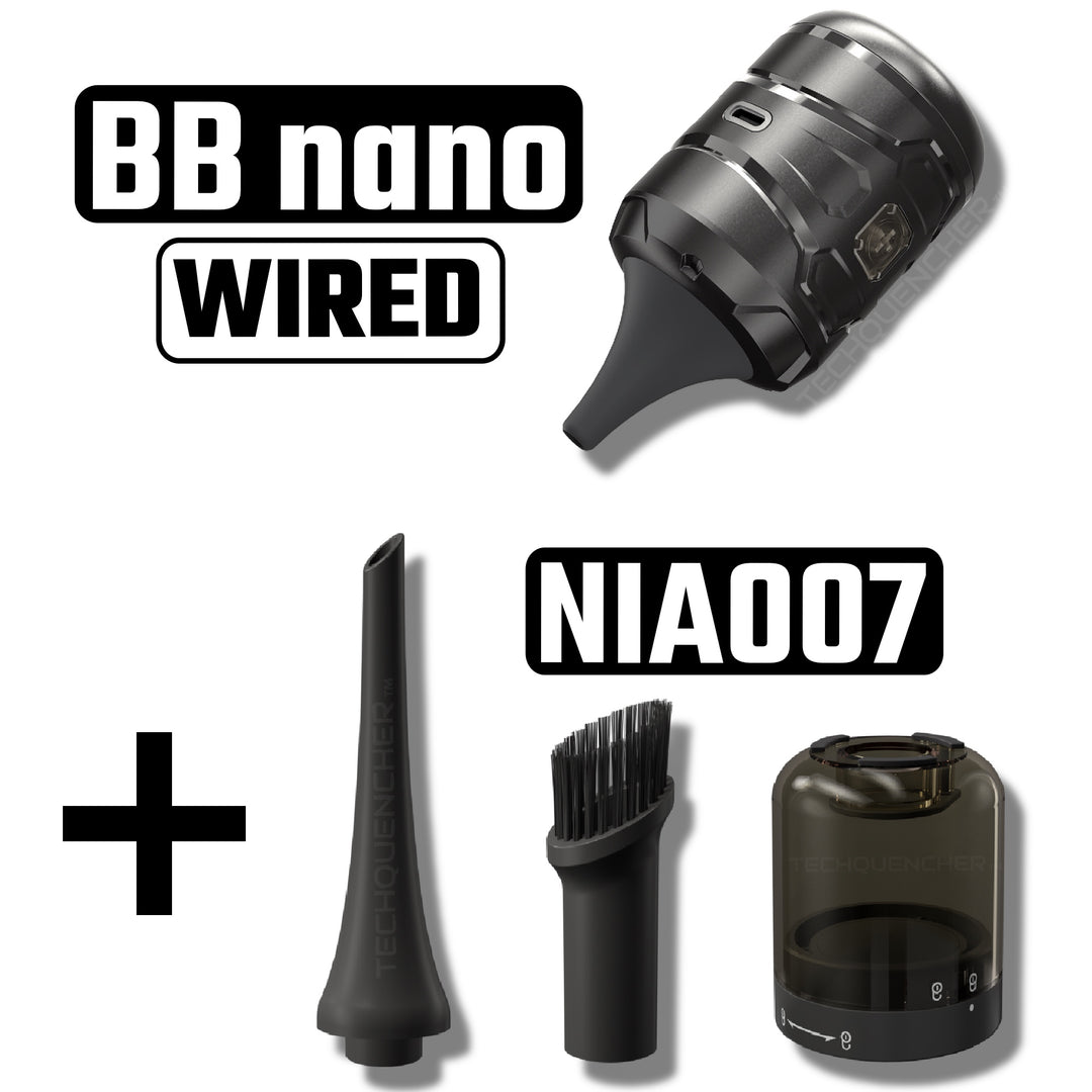 Nitecore BB Nano Wired - Portable Electronic Blower - USB-C Powered - Camera Cleaning - RGB - Vacuum