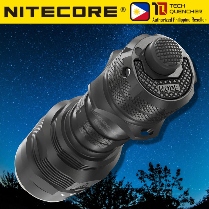Nitecore TM9K Pro Flashlight - 9900 Lumens - 5000mAh Battery - USB-C - IP68 - Tac Ring -27 cores LED