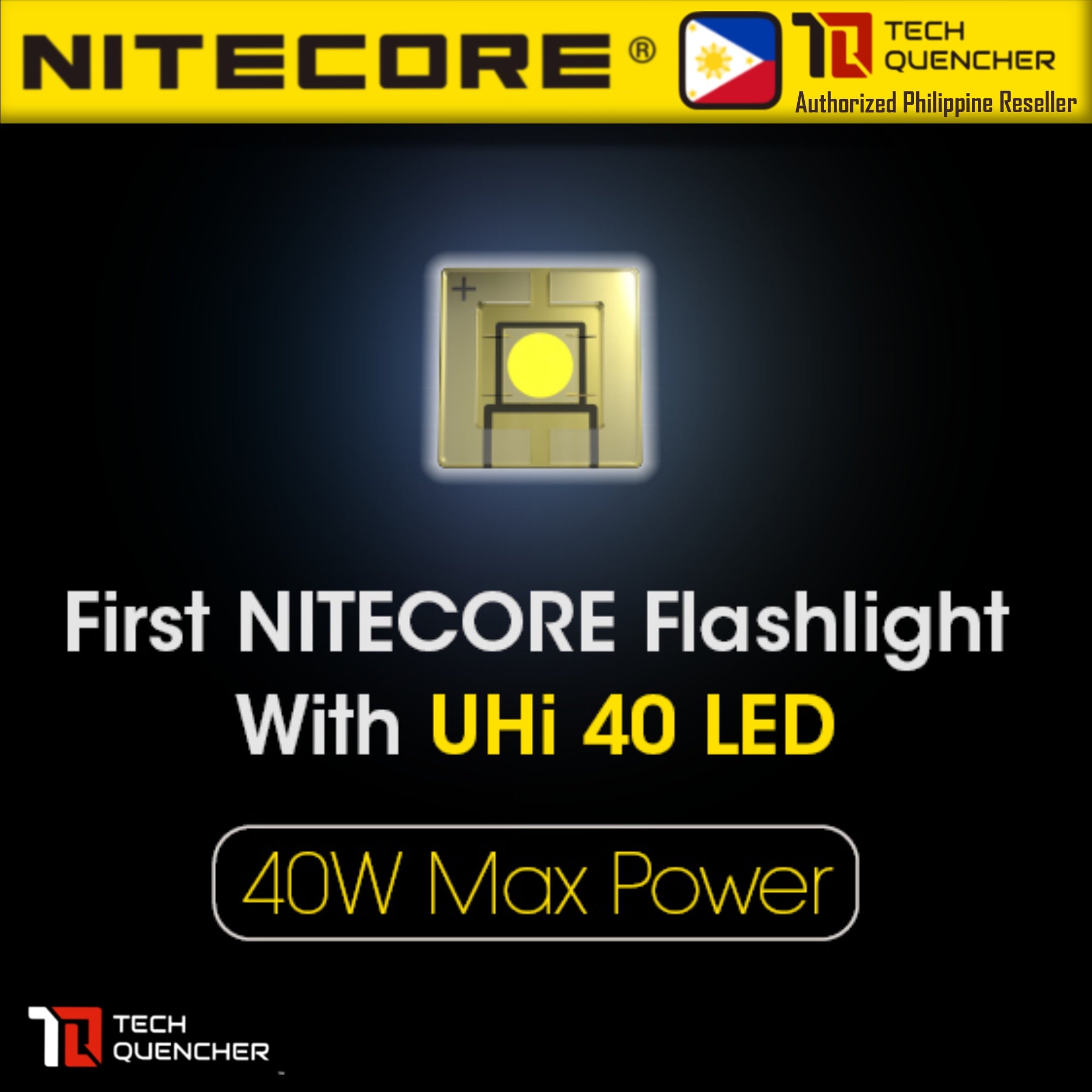 Nitecore MH12 PRO Flashlight 3300 Lumens - USB-C Charging 5300mAh Battery - 505 meters Beam Distance