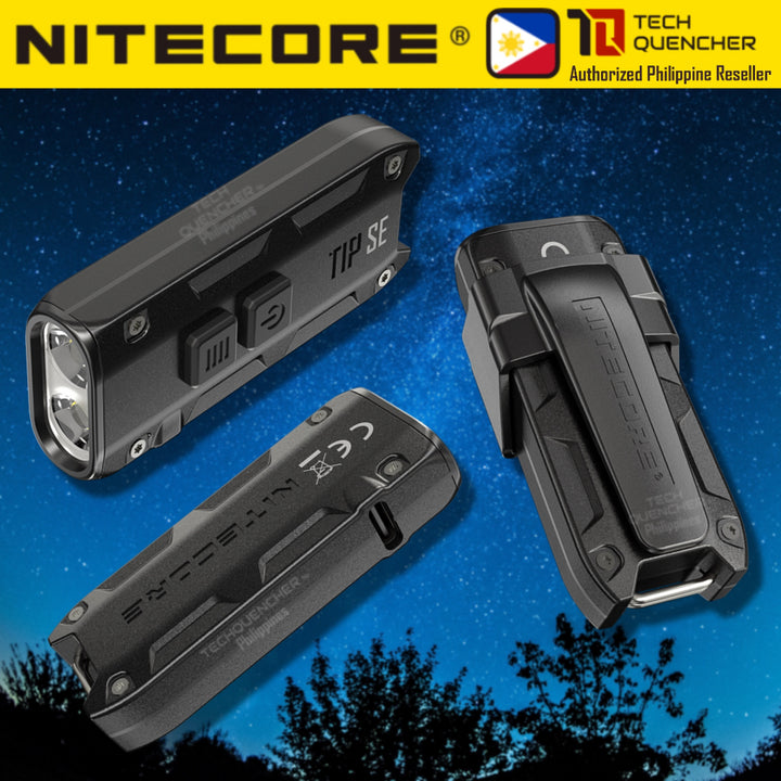 Nitecore TIP SE Flashlight -700 Lumens - Dual Core - USB-C Rechargeable 500mAh - IP54  - Keychain