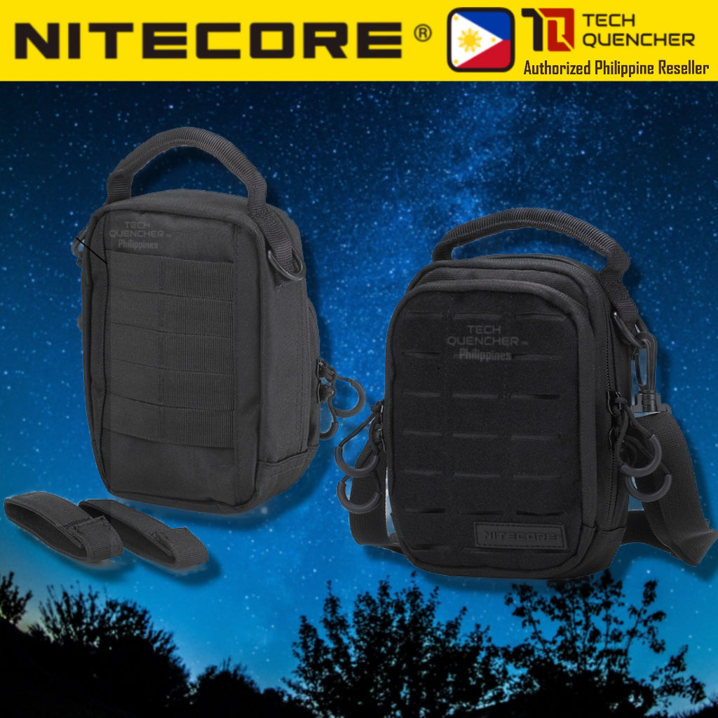 Nitecore NUP20 Utility Pouch - Velveteen Fabric  - Molle System - 1000D Fabric - EDC - Modular Bag
