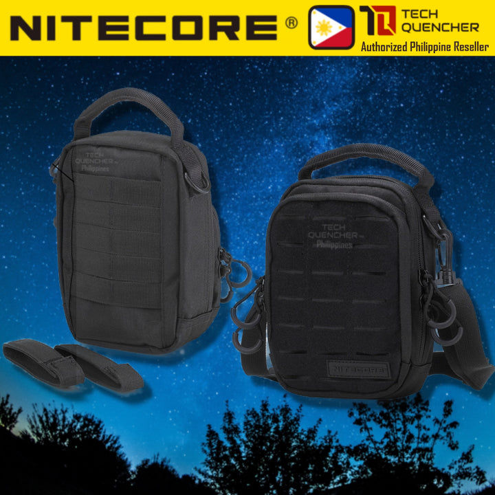 Nitecore NUP20 Utility Pouch - Velveteen Fabric  - Molle System - 1000D Fabric - EDC - Modular Bag