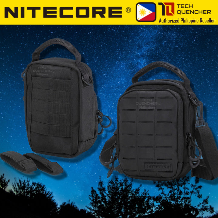 Nitecore NUP10 Utility Pouch - Hypalon Rubber  - Molle System - 1000D Fabric - EDC - Modular Bag