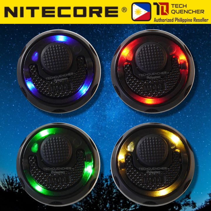 Nitecore TSL10i Tailcap - Signal Light - Flashing - Red / Blue / Green / White - EDC - I Series