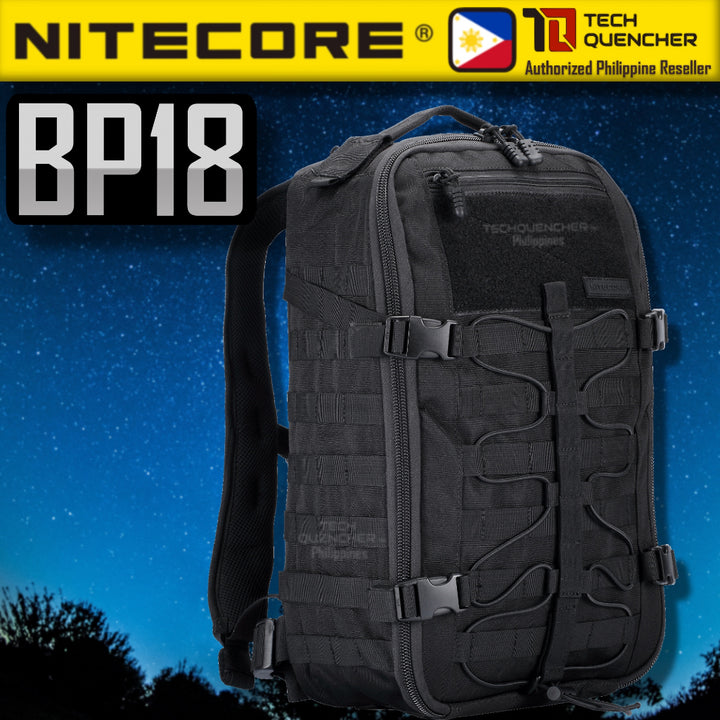 Nitecore BP18 Backpack 18L -  Commuter - Travel - Water Resistant  - 14 inch Laptop - Sling Bag Mode