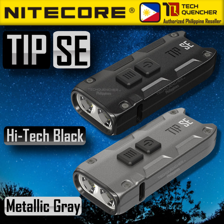 Nitecore TIP SE Flashlight -700 Lumens - Dual Core - USB-C Rechargeable 500mAh - IP54  - Keychain