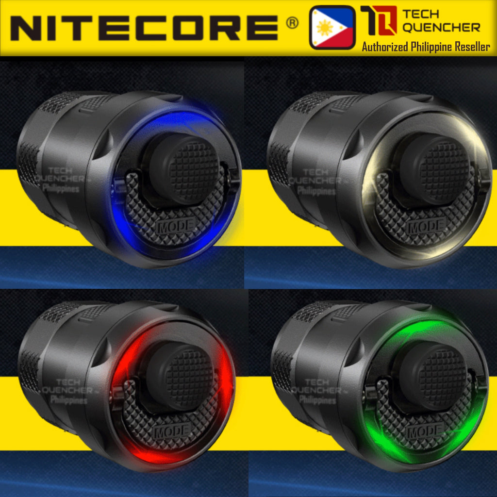 Nitecore TSL10i Tailcap - Signal Light - Flashing - Red / Blue / Green / White - EDC - I Series