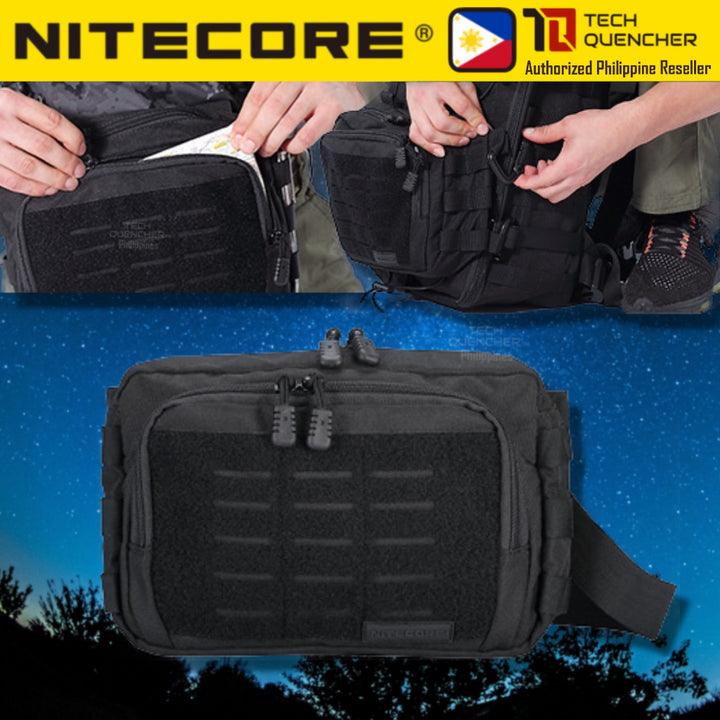 Nitecore NUP30 Utility Pouch - Cross Body Bag  - Molle System - 600D Fabric - EDC - Modular