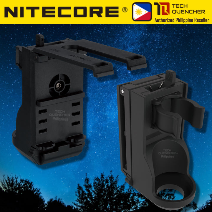 Nitecore NTH25 Tactical Flashlight Holster - Belt Holster - Rotating - Lockout Function - P20iX