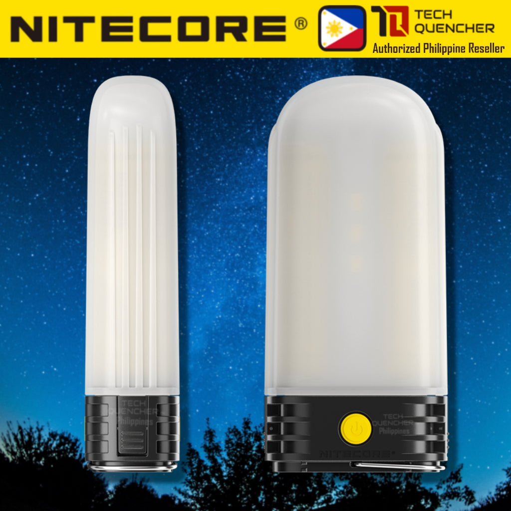 Nitecore LR60 Camping Lantern - 150h Runtime - 10000mah USB-C Rechargeable Battery - Powerbank- EDC