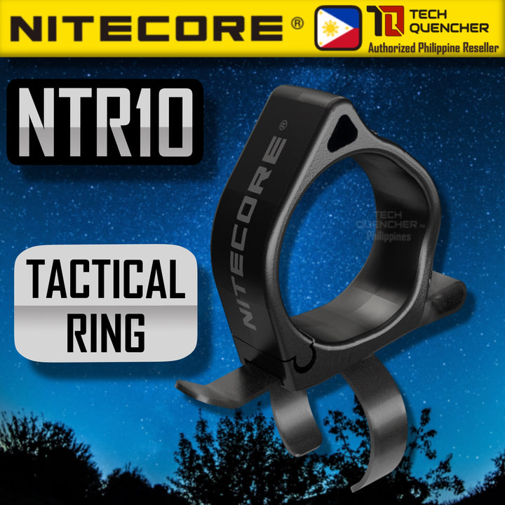 Nitecore NTR10 Flashlight Ring - Tactical Ring Pro - P20ix P10iX - EDC