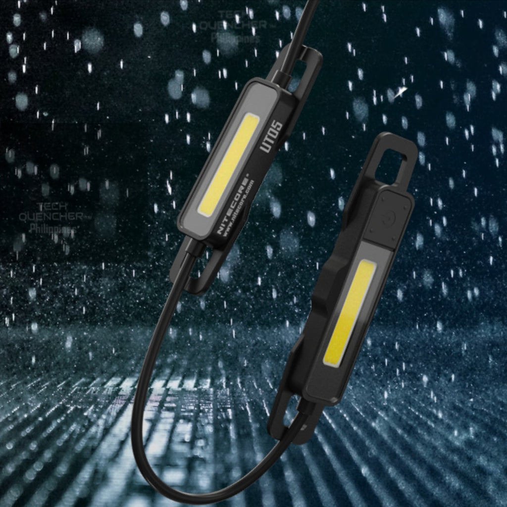 Nitecore UT05 Waist Light - 400 lumens- Headlamp Flashlight Alternative - IP66 -Running Camping