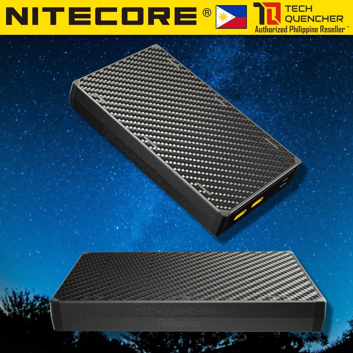 Nitecore NB20000 GEN3 - 20000mAh Powerbank - Ultra Slim EDC - Carbon Fiber - 22.5w - PD QC 3.0