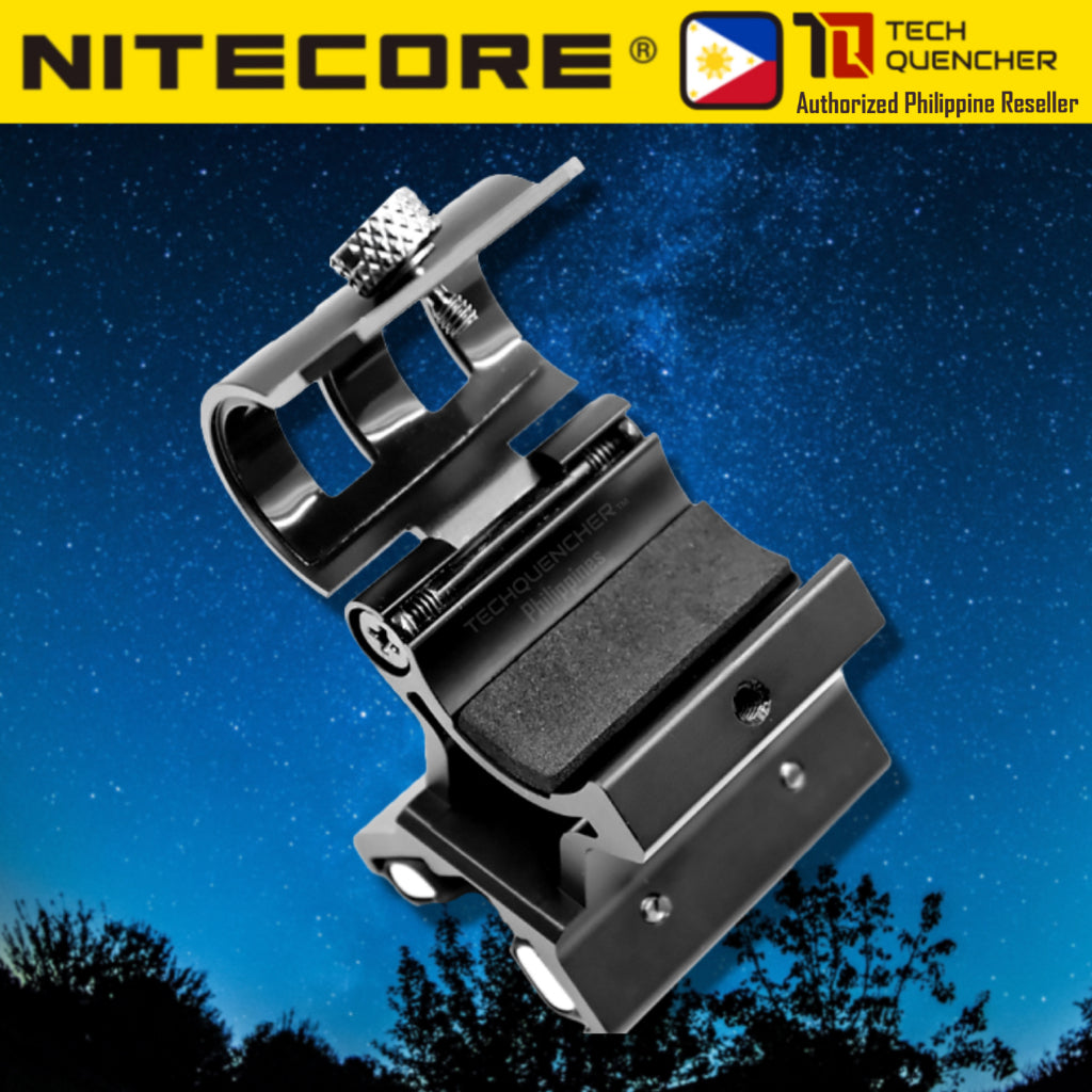 Nitecore GM02MH Flashlight Holder - Magnetic Mount System - Supports 1 inch ( 25.4mm ) Diameter