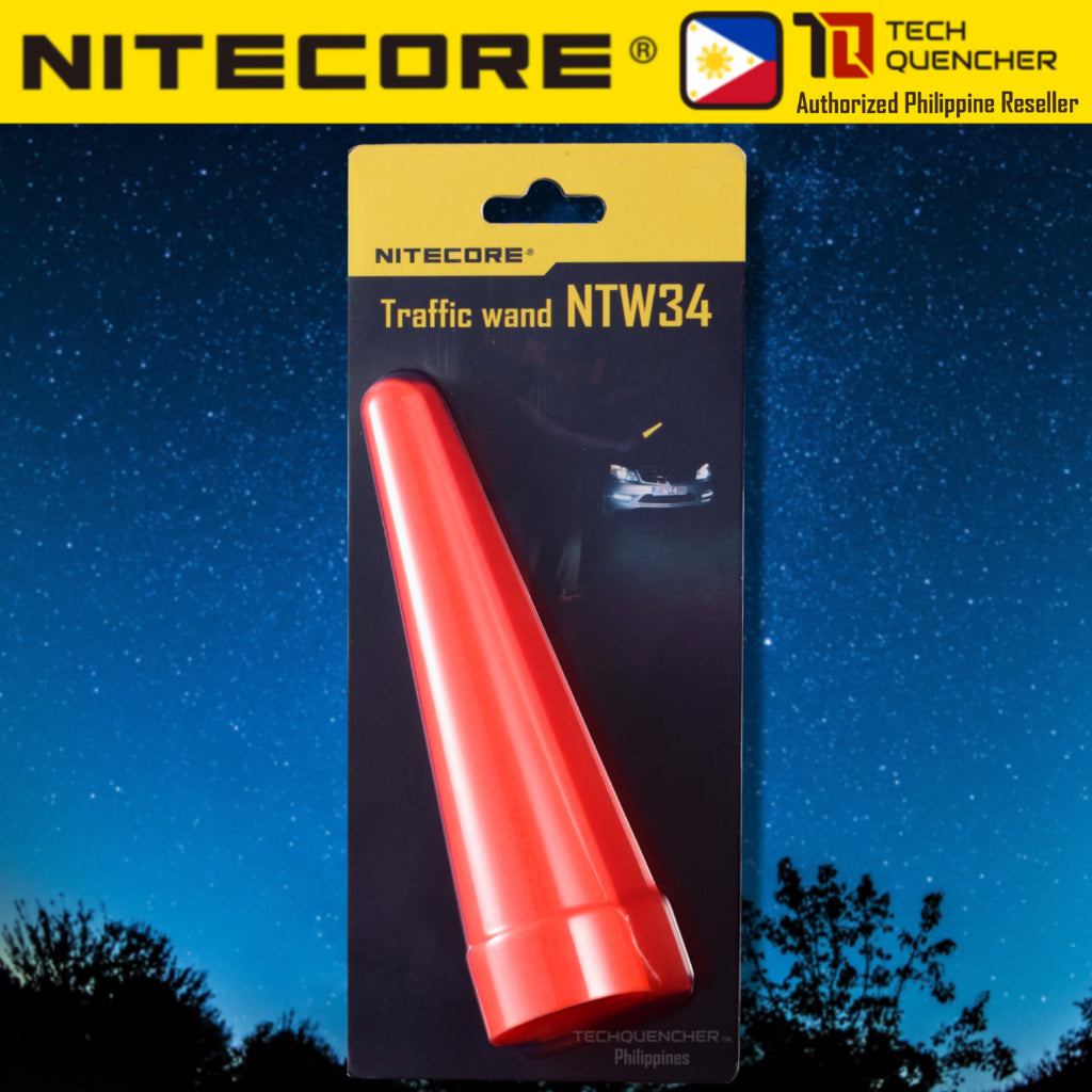 Nitecore NTW25 - NTW32 - NTW34 - NTW40 Flashlight Traffic Wand - Diffuser Cone Attachment