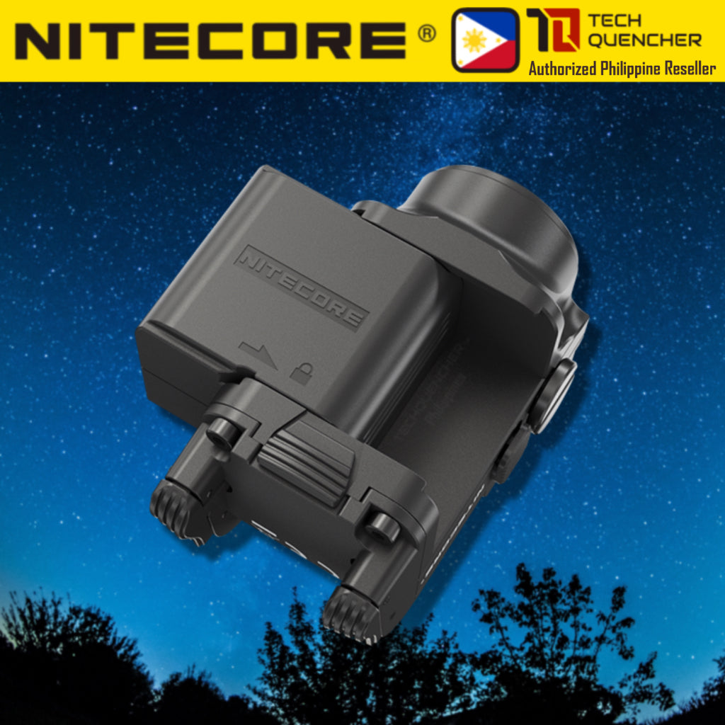 Nitecore NPL25 Flashlight 900 Lumens 500mAh Magnetic Charging Removable Battery