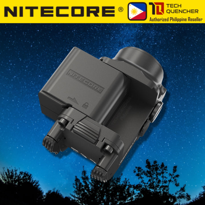 Nitecore NPL25 Flashlight 900 Lumens 500mAh Magnetic Charging Removable Battery