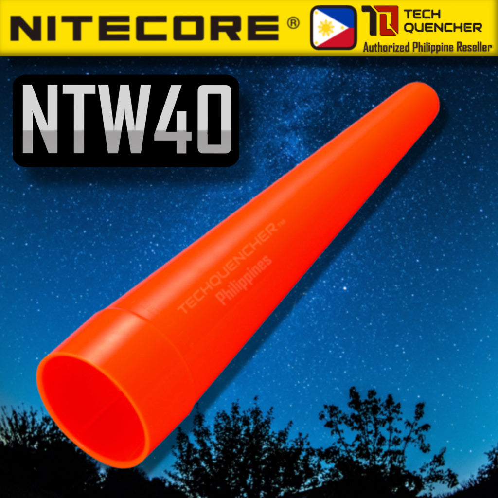 Nitecore NTW25 - NTW32 - NTW34 - NTW40 Flashlight Traffic Wand - Diffuser Cone Attachment