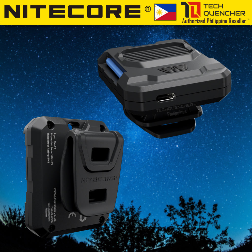 Nitecore EMR05 TAC - Ultra Portable Electronic Multipurpose Repeller - USB-C - External Power Source