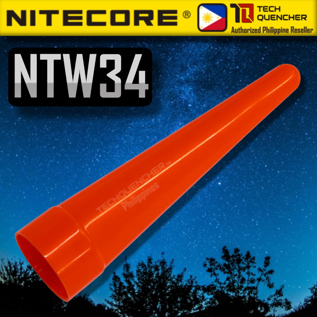 Nitecore NTW25 - NTW32 - NTW34 - NTW40 Flashlight Traffic Wand - Diffuser Cone Attachment