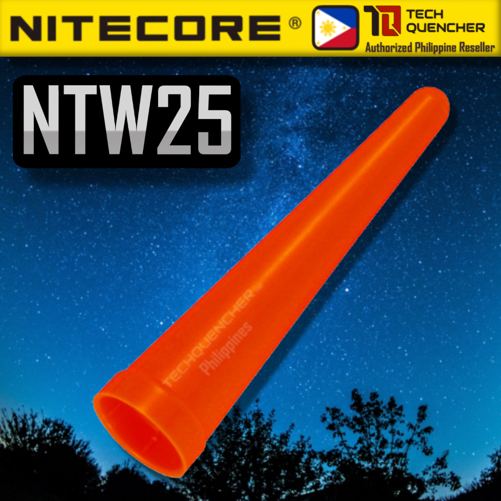 Nitecore NTW25 - NTW32 - NTW34 - NTW40 Flashlight Traffic Wand - Diffuser Cone Attachment