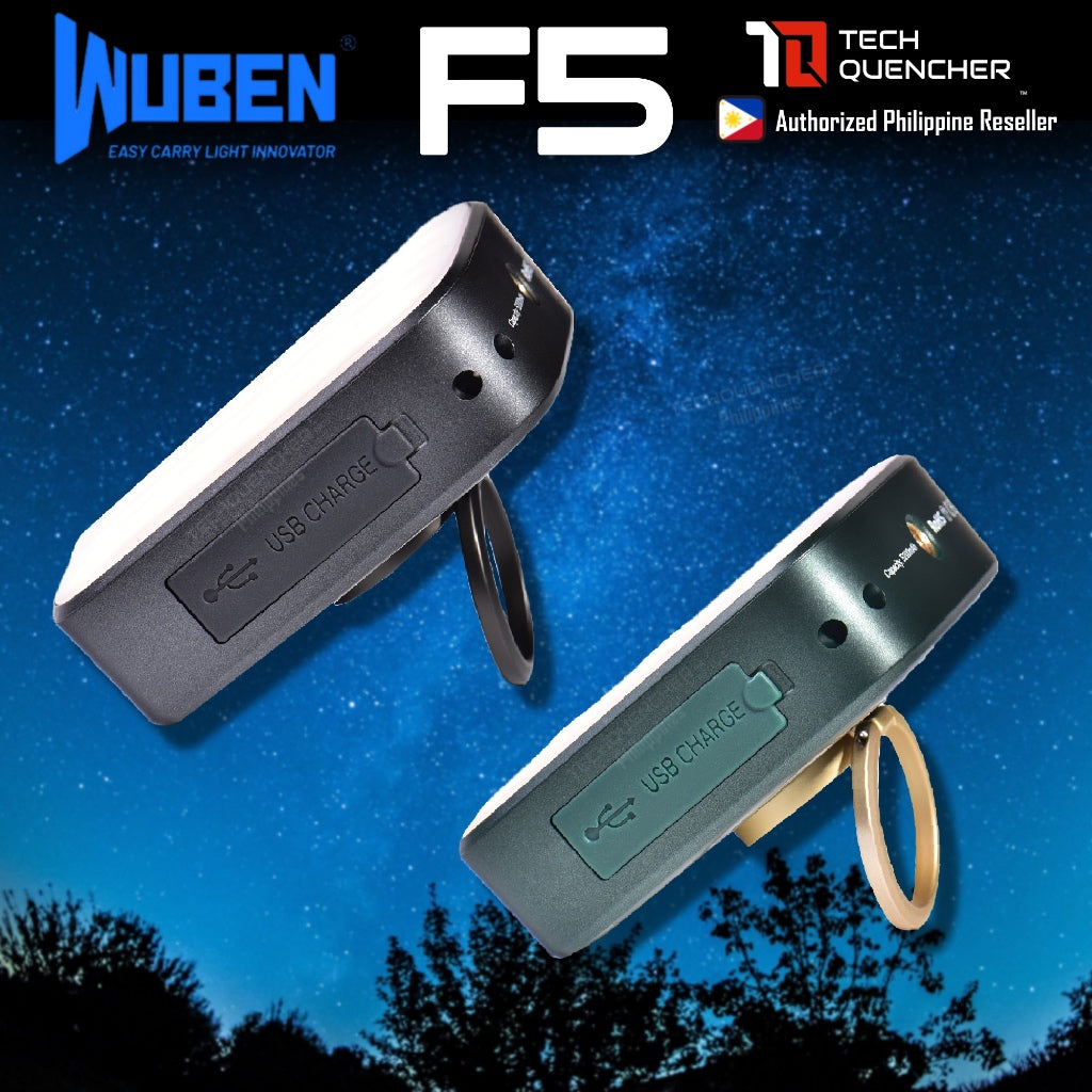Wuben F5 Camping Light - Power Bank - 3 Color Temperature - USB-C Rechargeable 5200mAh Battery -IP64