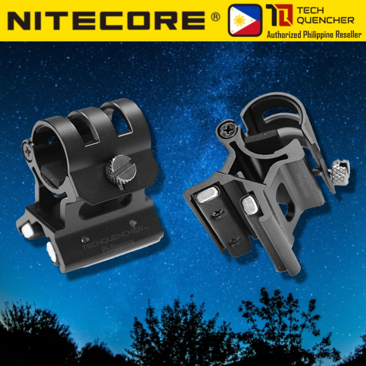 Nitecore GM02MH Flashlight Holder - Magnetic Mount System - Supports 1 inch ( 25.4mm ) Diameter