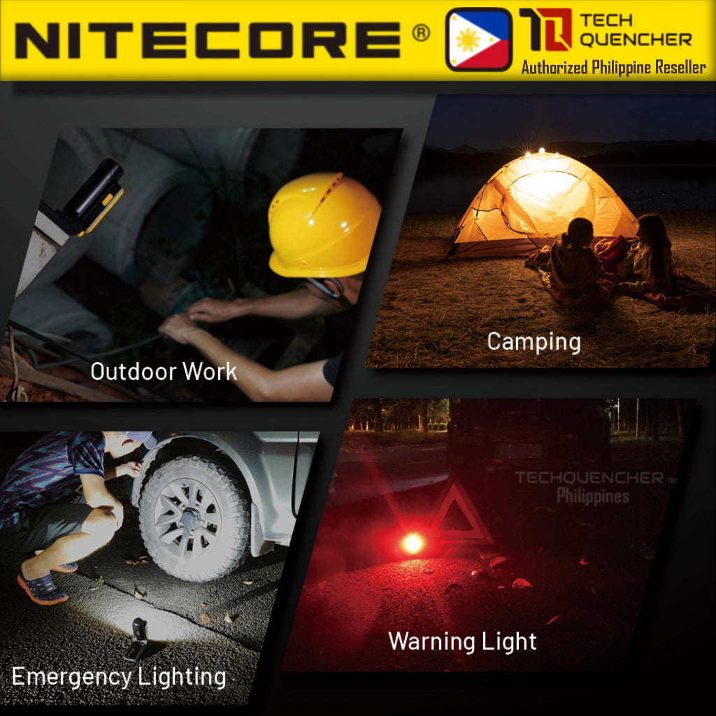 Nitecore NWL20 Multifunction Work Light - 600 Lumens - Floodlight - Spotlight - Replaceable Battery